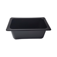 Meilleur bac à gelato personnalisé en PP réutilisable -20 ℃   Résistant aux basses températures avec couvercle, conforme à la réglementation REACH