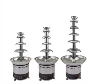 Distributeur de chocolat en cascade, machine à fontaine commerciale entièrement automatique, <span class=keywords><strong>fondue</strong></span> de mariage, 300W 220V/110V - Product Image 6