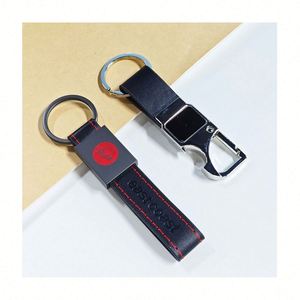 Porte-clés en métal personnalisé avec logo, vente en gros, accessoires automobiles, porte-clés créatif avec logo de voiture - Product Image 1