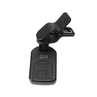 OEM Custom Rechargeable Clip-On Guitar Tuner Clear LCD Display Quick Accurate Tuning for Bass Ukulele Violin-Plastic Material