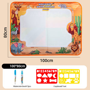 ชุดเสื่อวาดรูปเล่นผจญภัยรูปสัตว์มหัศจรรย์ของเล่นวาดภาพพลาสติกขนาดใหญ่ได้รับการรับรองจาก EN71 - Product Image 2