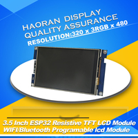 3.5 "tft lcd module ESP32 LVGL carte de développement WIFI Ble Smart 3.5 pouces écran tactile résistif LCD Module IOT MCU
