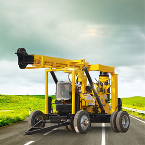 Impianto di Perforazione Idraulico per Pozzi d'Acqua a Prezzo di Fabbrica, Alimentato a Diesel, Portatile, Alta Efficienza, Profondità 200 Metri - Product Image 1