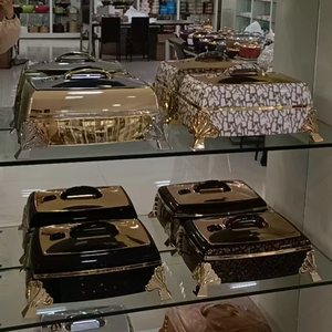 Batterie de cuisine Panelas en stock d'usine batterie de cuisine Disine <span class=keywords><strong>Regina</strong></span> minimaliste 8 pièces batterie de cuisine en acier inoxydable - Product Image 5