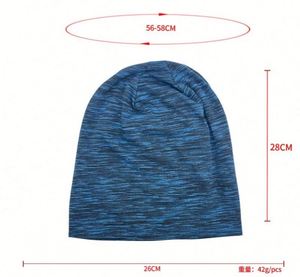 Gorros de Invierno Unisex Cálidos de Punto con Forro de Terciopelo, Conjunto de Gorro y Pasamontañas para Exteriores, Gorros Cómodos para Esquiar, Gorro Holgado Ajustable - Product Image 3