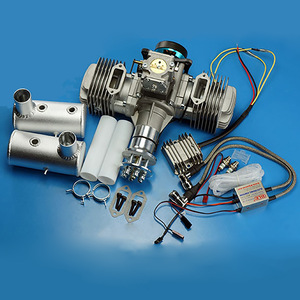 DLE 170Cc Gas Twin Cylinder Two Stroke Engine With Generator System For Rc <b>Drones</b> - Product Image 2