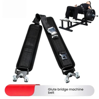 Équipement de sport et de fitness réglable avec accessoires intégrés : Machine automatique pour pont de hanche, Machine de frappe de hanche, Ceinture de maintien lombaire