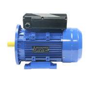 Moteur asynchrone monophasé 4 pôles LF 2,2 CV ML100L1-4 B35 115/120V 50/60Hz, boîtier en aluminium, montage par bride, efficacité IE1/IE2