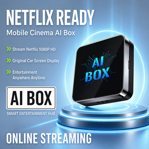 AI BOX Portable CarPlay <b>Adapter</b> Android 13 <b>Bluetooth</b> WiFi Wireless for Car - Product Image 6