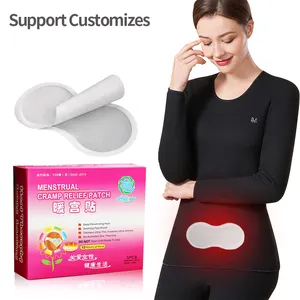 CE approved menstrual cramp relief patch for women health air activated menstrual cramp pain relief warmer / patch / pad / pack