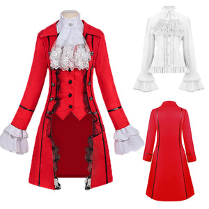 Manteau coupe-vent à manches longues pour femmes européennes et <span class=keywords><strong>américaines</strong></span>, style médiéval, avec patchwork en dentelle et trois boutons - Product Image 2