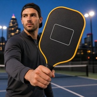 Raquette de pickleball en fibre de carbone Vertex Style, noyau EPP de 16 mm, thermoformée, approuvée USAPA, design géométrique moderne Elite