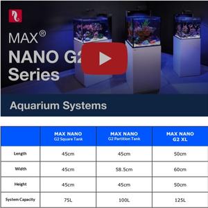 Rode Zee MaxNano Zwart-Wit Zoutwater <span class=keywords><strong>Aquarium</strong></span> Visbak Scheidingswand Stille Glas Moderne Woonkamer 3 Jaar Garantie - Product Image 3