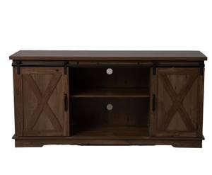 Console <span class=keywords><strong>TV</strong></span> de style vintage, meuble de rangement multimédia de style américain vintage, 54 x 16 x 30 - Product Image 5