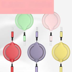 Cable de Carga USB 3 en 1, Conector de Carga Rápida con Adaptador de Puerto Dual para Teléfono/Tipo C/Micro USB para Teléfono Samsung Galaxy - Product Image 2