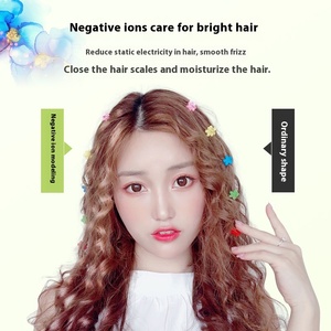<span class=keywords><strong>9Mm</strong></span> 3 Nam Mỏng Teddy Điện Len Curling Sắt Ptc <span class=keywords><strong>LED</strong></span> Hiển Thị Nhiệt Độ Tóc Ngắn Tạo Tác Cho Lười Biếng Phụ Nữ Hộ Gia Đình Sử Dụng - Product Image 3