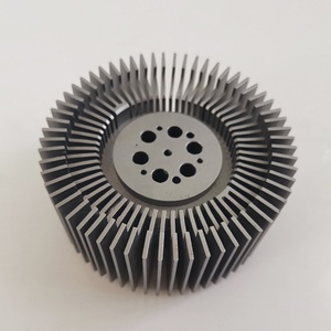 Radiateur LED industriel personnalisé en forme de tournesol, en aluminium, pour usinage CNC et dissipateur de chaleur, Welltop - Product Image 3