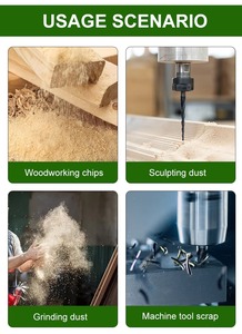 Viextro <strong>High</strong> <strong>Quality</strong> Electric Double Industrial Cloth Bag Wood <strong>Dust</strong> <strong>Collector</strong> <strong>for</strong> Woodworking Machine - Product Image 5
