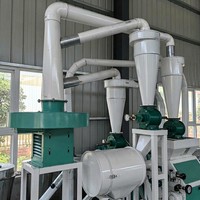Machine à moudre le maïs entièrement automatique pour le traitement en profondeur des céréales des petites exploitations agricoles