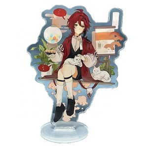 <span class=keywords><strong>Genshin</strong></span> Fellow Scattered Maple Original Wan Ye Wendi Luye Courtyard Flat Hidden Around Acrylic Standee Acrylic Ornaments - Product Image 5