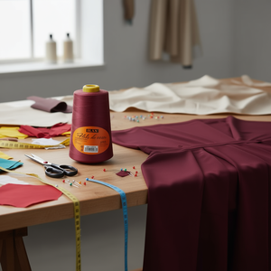 Hilo de Coser Ilan 40S/2 2750M Color Borgoña para Confección de Prendas - Product Image 2