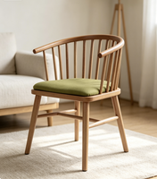 Chaise de salle à manger moderne en bois pour restaurant, salon de thé, café, boutique de thé au lait, maison, chambre, appartement, salle de réunion - Imperméable