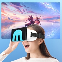 OEM/EDM Lunettes RV G10D personnalisées 3D en trois dimensions haute définition applicable mille fantaisie RV SHINECON