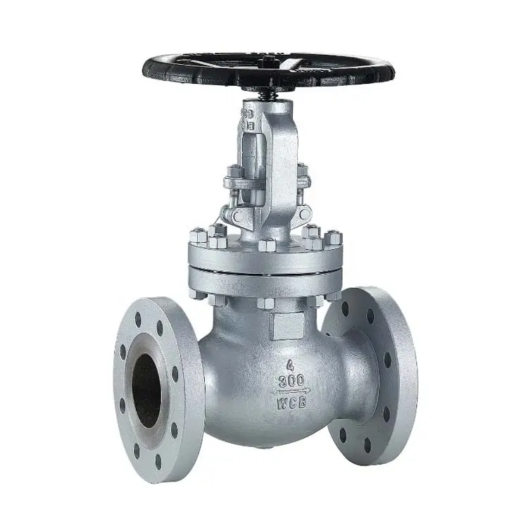 API Carbon Steel A216 WCB Manual Control Globe Bellow Valves with Class 300 4inch