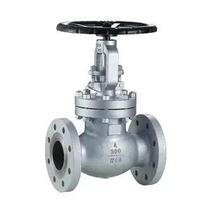 API Carbon Steel A216 WCB Manual Control Globe Bellow Valves With Class 300 4inch