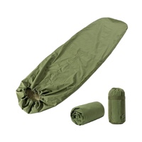 Housse de bivouac légère pour la chasse, système de sac de couchage modulaire tactique type momie, coque en nylon toutes saisons, équipement de couchage