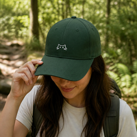 Casquette de baseball respirante, structurée et réglable pour les sports de plein air