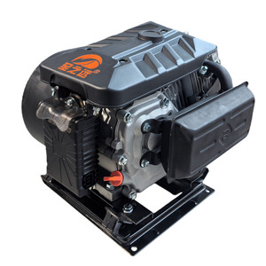 เครื่องกำเนิดไฟฟ้าแบบขยายระยะทาง 4 จังหวะ สตาร์ทอัตโนมัติ 48V/60V/72V สำหรับยานพาหนะสามล้อความเร็วต่ำ ทำงานต่อเนื่อง 10 ชั่วโมง 170-190F - Product Image 1