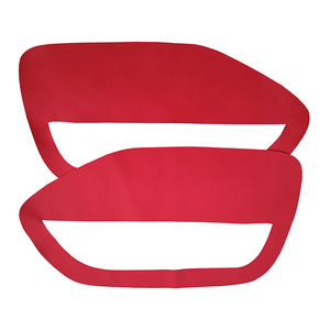 แผ่นปิดประตูโรงงาน แผ่นปิดที่วางแขนประตูภายในรถยนต์ สติ๊กเกอร์ตกแต่ง สำหรับรถฟอร์ด มัสแตง ปี 2005 2006 2007 2008 2009 2ชิ้น - Product Image 3