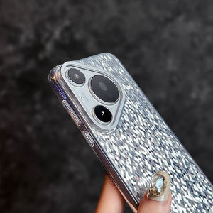 <span class=keywords><strong>Pour</strong></span> P70 Pro + Ultra Date Diamant Bling Glitter Silicone Antichoc Téléphone Cas avec Ultra Treillis Strass Paillettes - Product Image 6