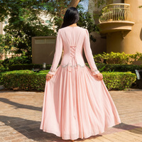 Abaya Sharut Dubaï, robe de soirée élégante et luxueuse, coupe ajustée, patchwork de cristaux faits à la main, ourlet évasé, robe pour femmes musulmanes, ceinture à nouer à l'arrière