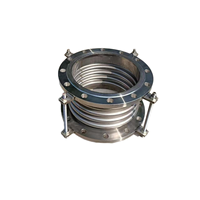 Compensateur à soufflet soudé en acier inoxydable 304 316L anti-corrosion à brides pour pipeline chimique