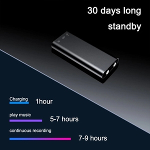 Auriculares con Cancelación <span class=keywords><strong>de</strong></span> Ruido HD, <span class=keywords><strong>Grabadora</strong></span> <span class=keywords><strong>de</strong></span> <span class=keywords><strong>Voz</strong></span>, Reproductor MP3/WAV, Activación por <span class=keywords><strong>Voz</strong></span> con un Toque, Portátiles, Ligeros, Salida Equilibrada - Product Image 5