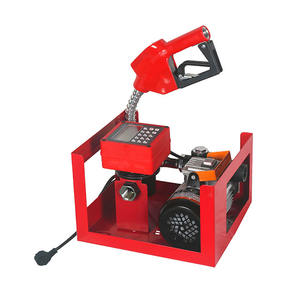 12 V DC 220V dizel Transfer yakıt pompası dizel akış ölçer ve meme mobil yakıt ikmali - Product Image 2