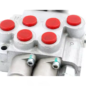 Vanne directionnelle monobloc manuelle P40-DKL à 2 bobines 250 Bar/40L/min pour machines de construction directement du fournisseur du fabricant - Product Image 5