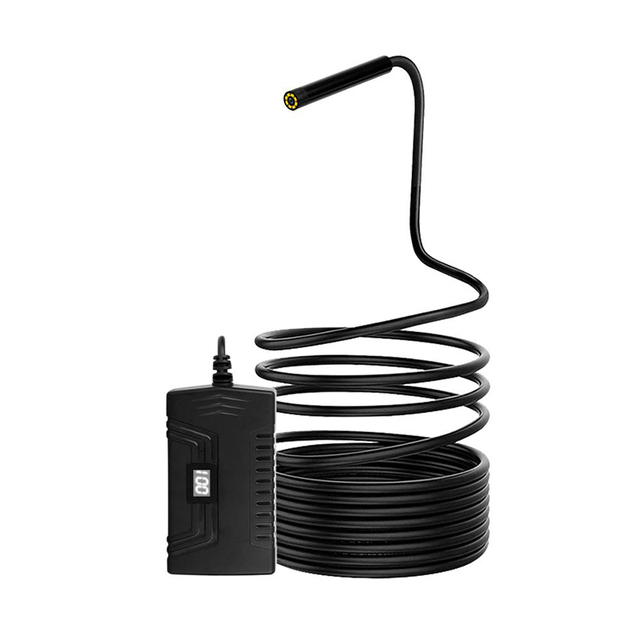 HD 1080P IP67 Waterproof Wifi Portable Wireless Video Endoscope Snake Borescope Inspection Tube Camera With Rigid Hard Cable