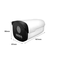 Cámara IP On-vif de 6MP PoE HD para interiores/exteriores, lente de 4 mm, cámara con detección de movimiento, seguridad en red, compatible con NVR H265