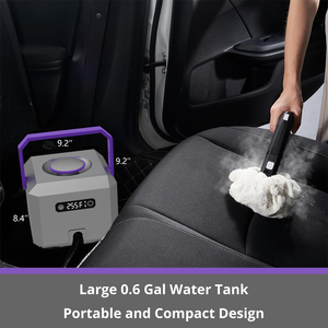 Balai vapeur multi-usages avec chaleur rapide Détaillant Design Deluxe Nettoyeur vapeur portable à main - Product Image 4