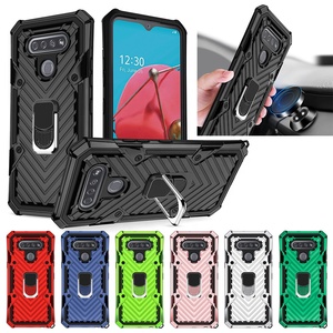 Pour LG K51 K31 Étui Hybride avec 360 Rotation Béquille Cachée Voiture Support Téléphone Portable Couverture pour LG Stylo 6 - Product Image 1