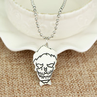Suicide Squad Harley Quinn Joker Pendentif Chaîne De Perles pour les Hommes Femmes Collier