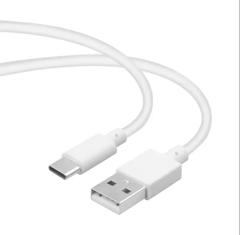 Chargeur rapide USB-C vers USB Type A câble de données Type C pour iPad Pro 12.9/11 2018 Galaxy avec couleur blanche ou noire