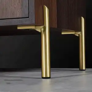 Pés de mobiliário de metal estilo moderno, pés de mesa de café pés pernas de mesa de cozinha armário do banheiro