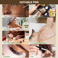 Huile d'aloe vera 100% pure biologique de qualité cosmétique pour mascara, base de rouge à lèvres, savon, SPA, massage, soin du corps et de la peau, marque privée