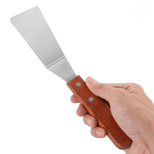 Spatule de cuisson en acier inoxydable pour crêpes, steaks, pizzas, barbecue extérieur, ustensiles de pâtisserie - Product Image 5