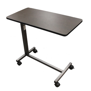 Mesita <span class=keywords><strong>de</strong></span> noche <span class=keywords><strong>con</strong></span> <span class=keywords><strong>ruedas</strong></span> para hospital, ajustable, <span class=keywords><strong>con</strong></span> elevación móvil, para pacientes sobre la <span class=keywords><strong>cama</strong></span>, <span class=keywords><strong>mesa</strong></span> <span class=keywords><strong>de</strong></span> comedor - Product Image 4
