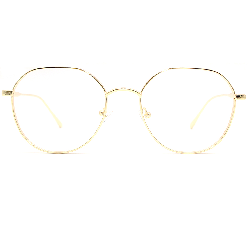 最新高端宽边金属光学眼镜框流行时尚眼镜男士女士眼镜框准备库存